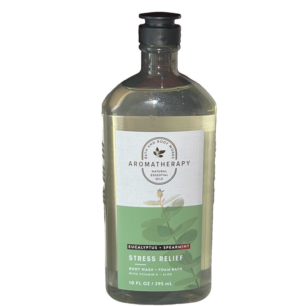 Bath & Body Works Aromatherapy Eucalyptus + Spearmint Stress Relief Body Wash